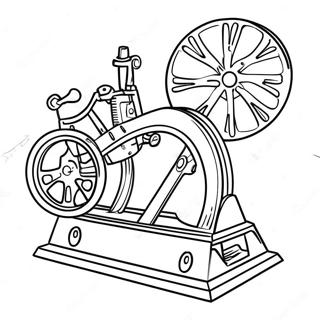 Simple Machines Coloring Page | Simple Machines 塗色頁