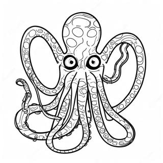 Doc Ock with Tentacles Coloring Page | Doc Ock Spidey 塗色頁