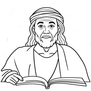 Isaiah Coloring Page | Isaiah 塗色頁