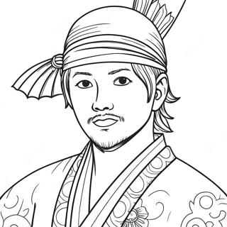 Zenitsu Coloring Page | Zenitsu 塗色頁