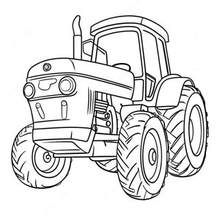 Otis the Tractor Coloring Page | Otis the Tractor 塗色頁