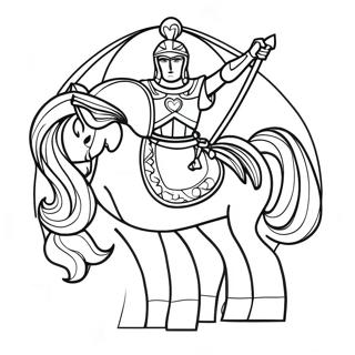 Shining Armor of God Coloring Page | Armor of God 塗色頁