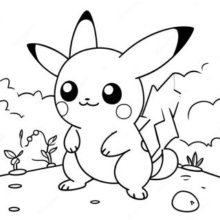 Pokemon Games Coloring Page