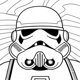 Storm Trooper Coloring Page | Storm Trooper 塗色頁