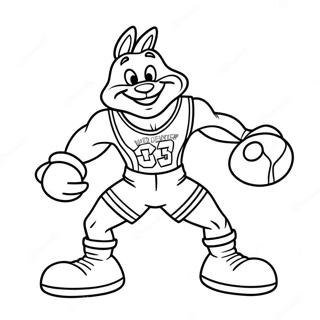 Space Jam Coloring Page | Space Jam 塗色頁