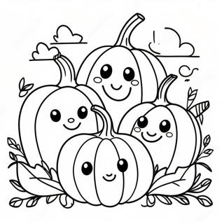 Pumpkin Prayer Coloring Pages
