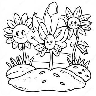 Colorful Garden Soil Coloring Page | Soil 塗色頁