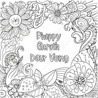 Positive Quotes Coloring Page | Positive Quotes 塗色頁