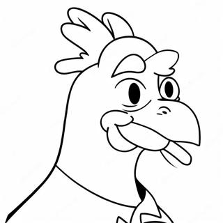 Foghorn Leghorn Coloring Page