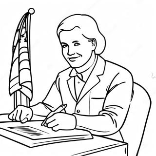 Citizenship Pledge Coloring Page | Citizenship 塗色頁