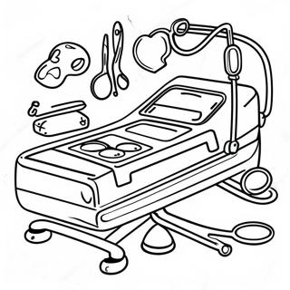 Medical Coloring Page for Kids | Medical 塗色頁