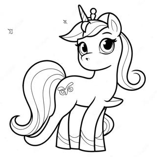 Princess Cadence Coloring Page | Princess Cadence 塗色頁