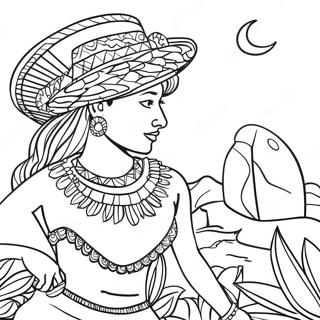 Mexico Coloring Page | Mexico 塗色頁