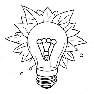 Christmas Light Bulb Coloring Page | Christmas Light Bulb 塗色頁