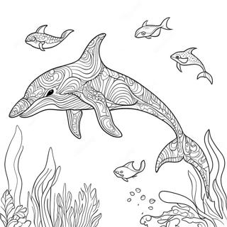 Humpback Whale Coloring Page | Humpback Whale 塗色頁