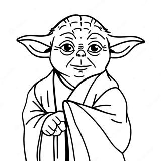 Yoda Coloring Page | Yoda 塗色頁