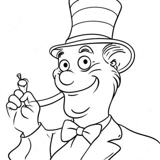Dr. Seuss Coloring Page | Dr. Seuss 塗色頁