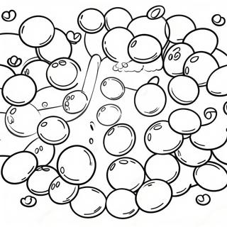 Skittles Rainbow Coloring Page | Skittles 塗色頁