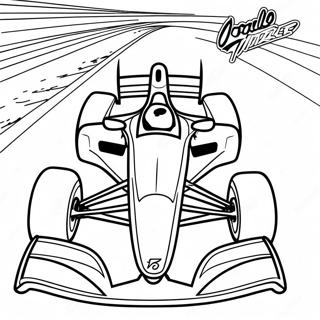Indy Car Coloring Page | Indy Car 塗色頁