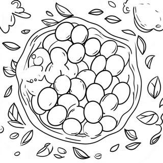 Beans Coloring Page | Beans 塗色頁