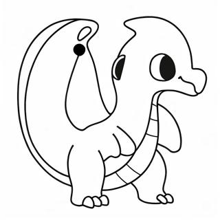Lugia Pokemon Coloring Page | Lugia Pokemon 塗色頁