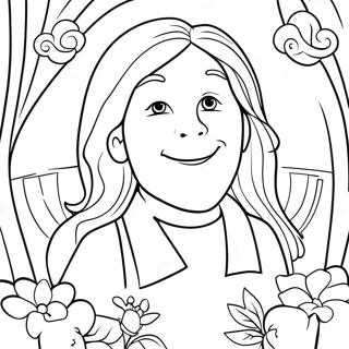 Joyful Bible Verse Coloring Page | Easy Bible Verse 塗色頁