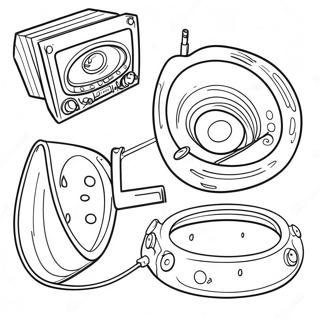 Sound Coloring Page | Sound 塗色頁