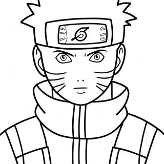 Naruto Among Us Crewmate Coloring Page | Naruto Among Us 塗色頁