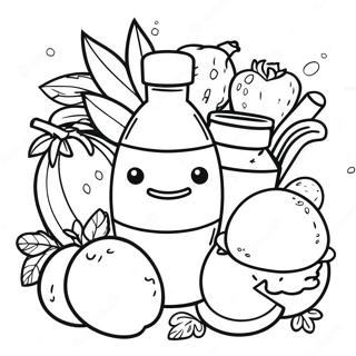 Nutrition Coloring Page | Nutrition 塗色頁