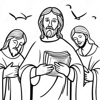 Apostles Creed Coloring Page | Apostles Creed 塗色頁