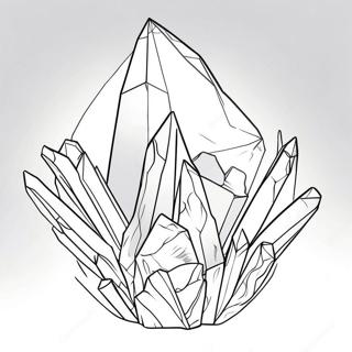 Crystal Coloring Page | Crystal 塗色頁
