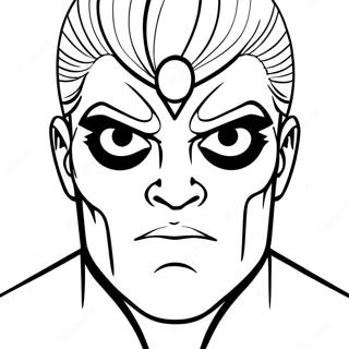 Cyclops Coloring Page | Cyclops 塗色頁