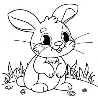 Easter Bunny Coloring Page | Easter for Preschoolers 塗色頁
