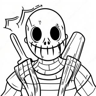 Dead by Daylight Logo Coloring Page | Dead by Daylight 塗色頁