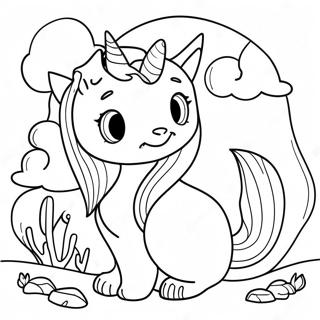 Vanny Coloring Page | Vanny 塗色頁