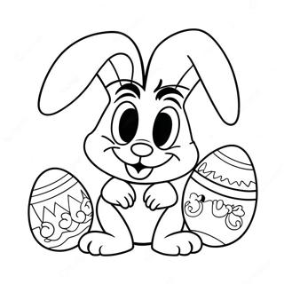 Easter Disney Coloring Page | Easter Disney 塗色頁