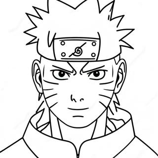 Pain Naruto Coloring Page | Pain Naruto 塗色頁
