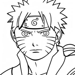 Pain Naruto with Rinnegan Coloring Page | Pain Naruto 塗色頁
