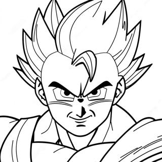 Gohan Coloring Page | Gohan 塗色頁