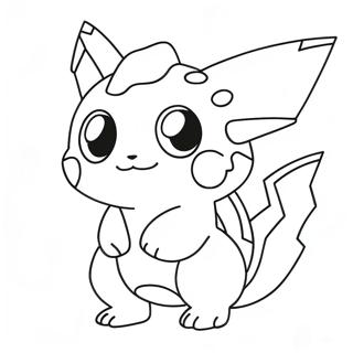 Electric Type Pokemon Coloring Page | Electric Type Pokemon 塗色頁