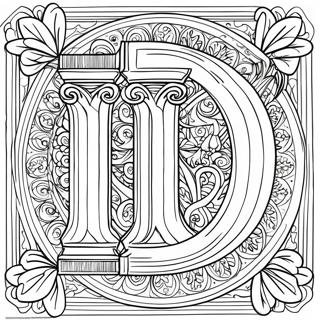 Capital Letter I Coloring Page