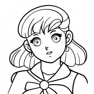 Sailor Jupiter Coloring Page | Sailor Jupiter 塗色頁