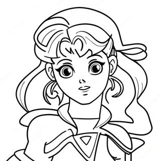 Sailor Jupiter Coloring Pages