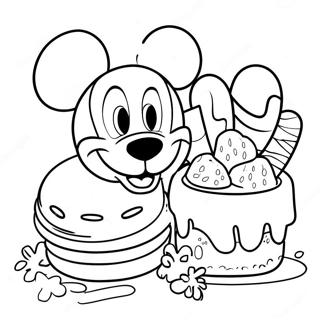 Disney Food Coloring Page | Disney Food 塗色頁
