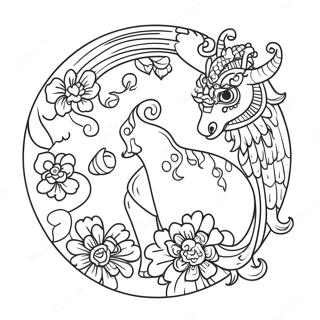 Lunar New Year 2024 Coloring Page