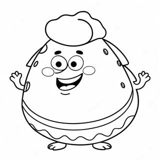 Mrs. Puff Coloring Page | Mrs. Puff 塗色頁