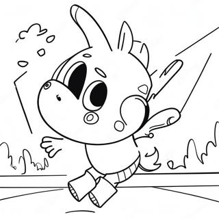 Pablo Backyardigans Coloring Page | Pablo Backyardigans 塗色頁