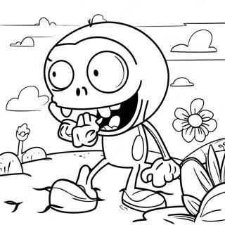 Plants vs Zombies 2 Coloring Page | Plants vs Zombies 2 塗色頁