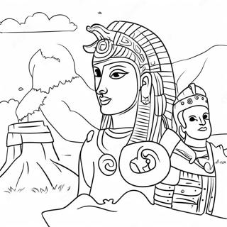 Ancient Civilizations Coloring Page | Ancient Civilizations 塗色頁