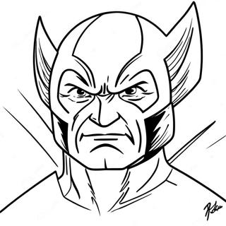 Wolverine Kid Coloring Page | Wolverine Kid 塗色頁